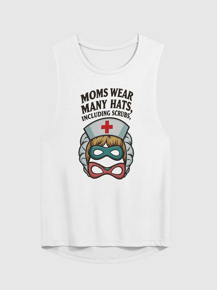Superhero Mom Nurse Muscle Tank product image (3)