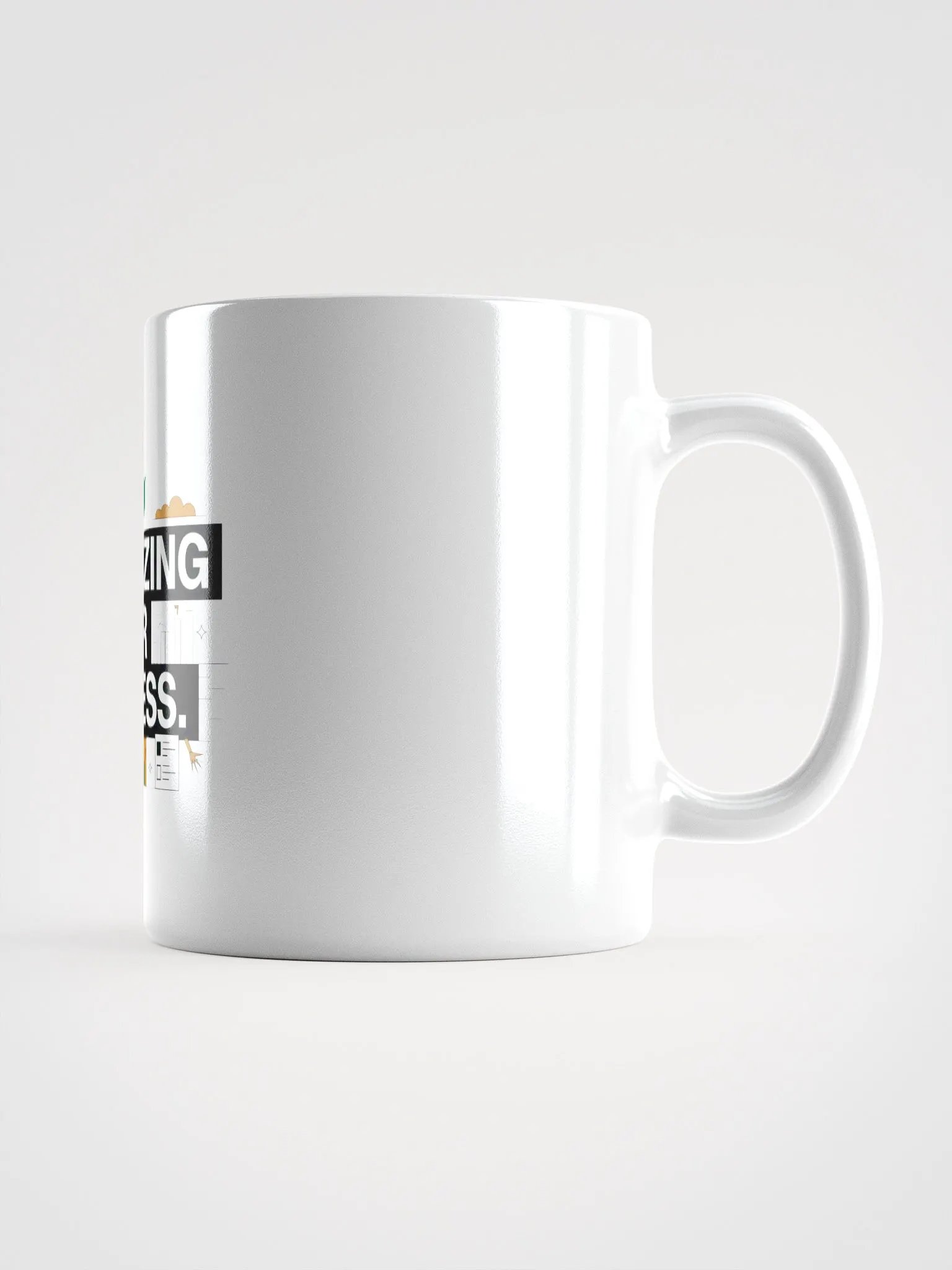 Success Icon White Glossy Mug product image (1)