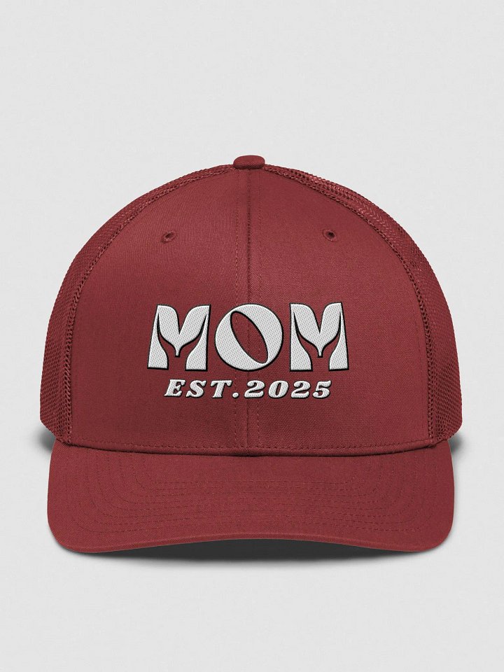 MOM est 2025 Snapback Trucker Hat product image (1)