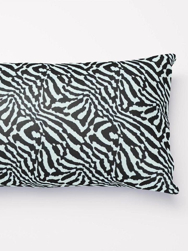 Blue Zebra Pillow product image (4)