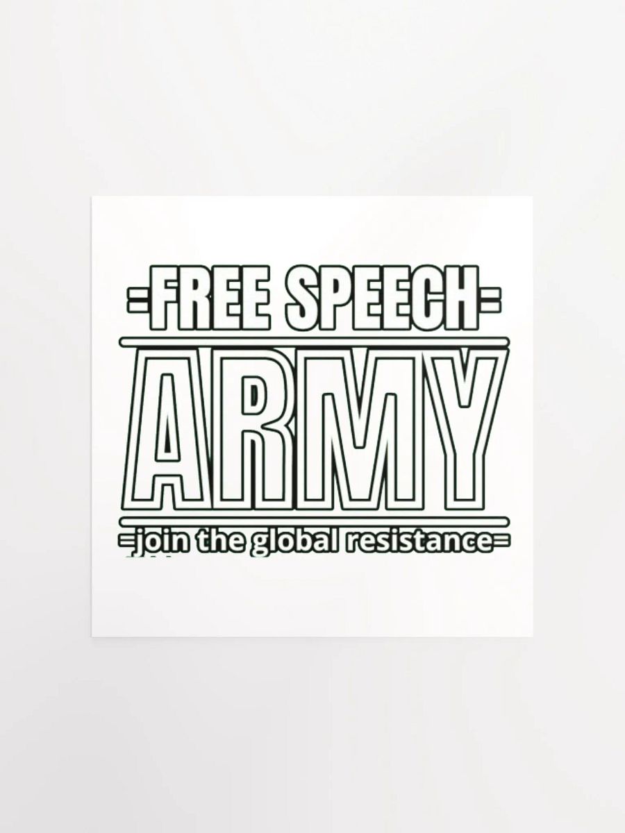 FREE SPEECH ARMY product image (1)