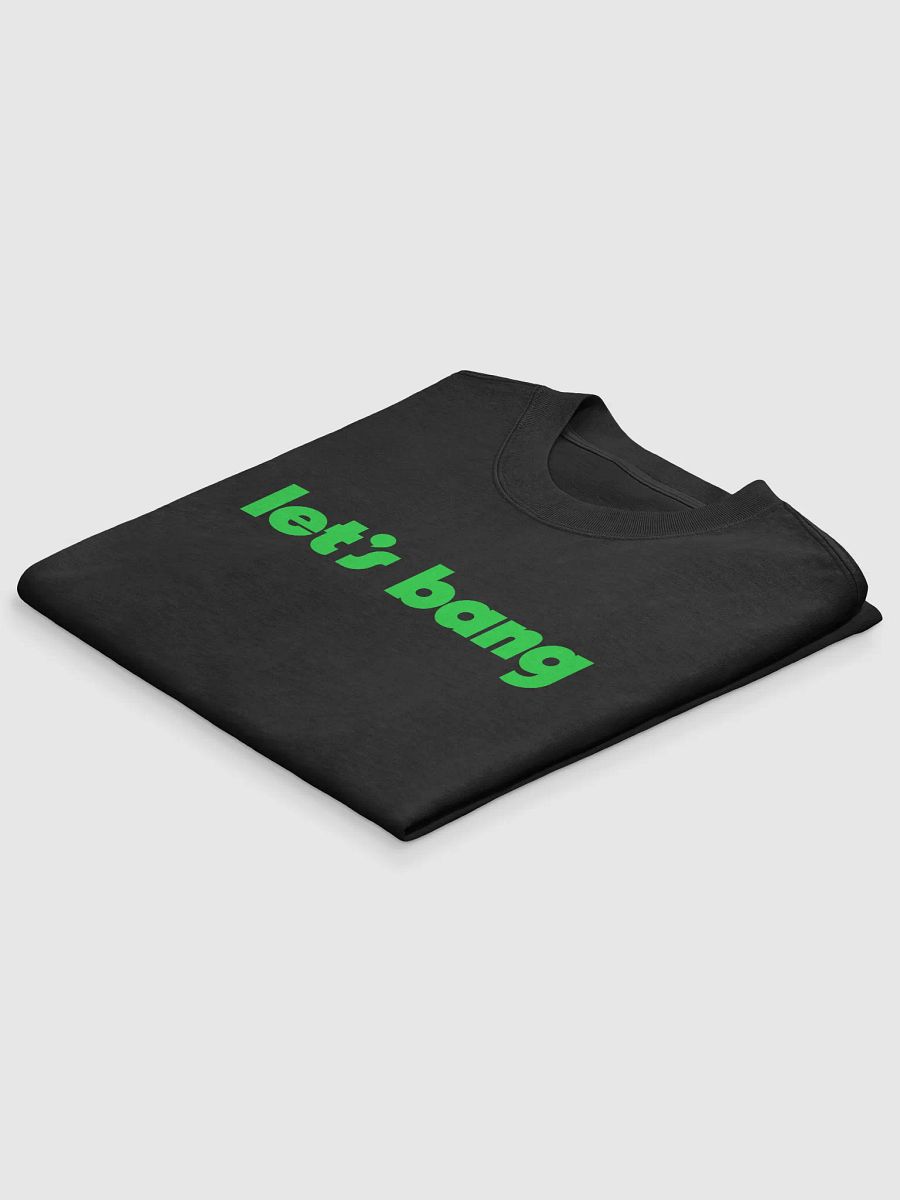 let's bang. black/green, oversized tee product image (4)