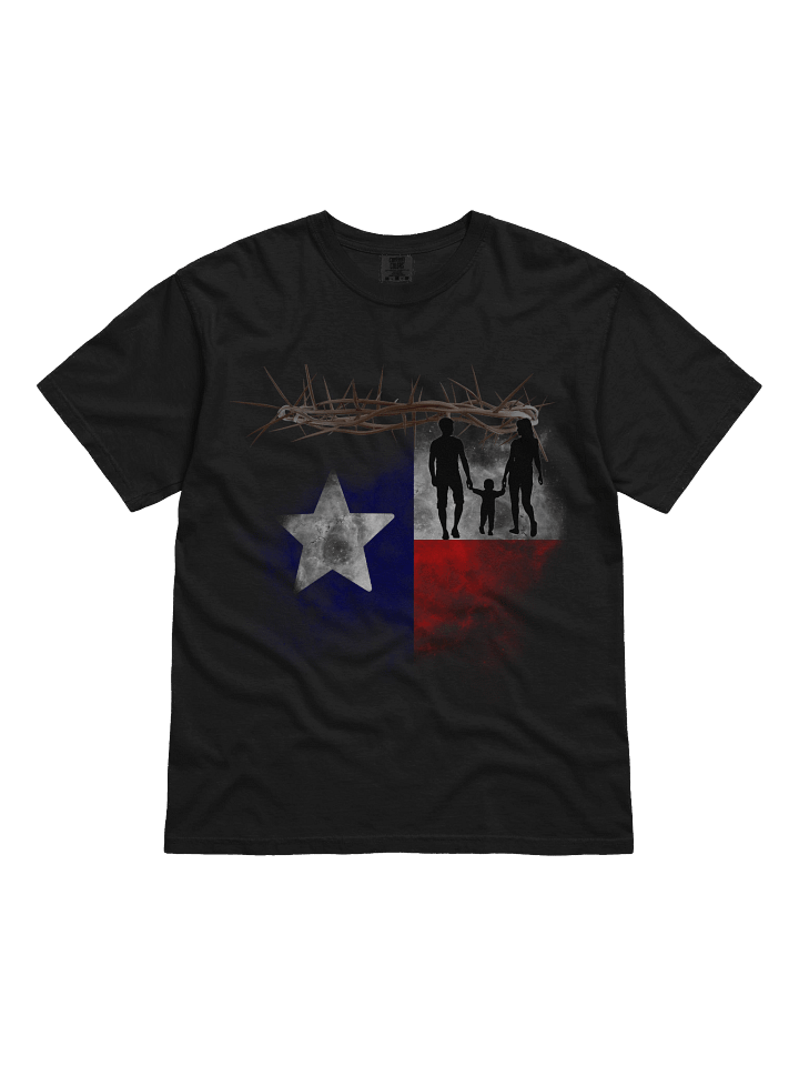 God, Family, Texas Heavyweight T-Shirt product image (1)