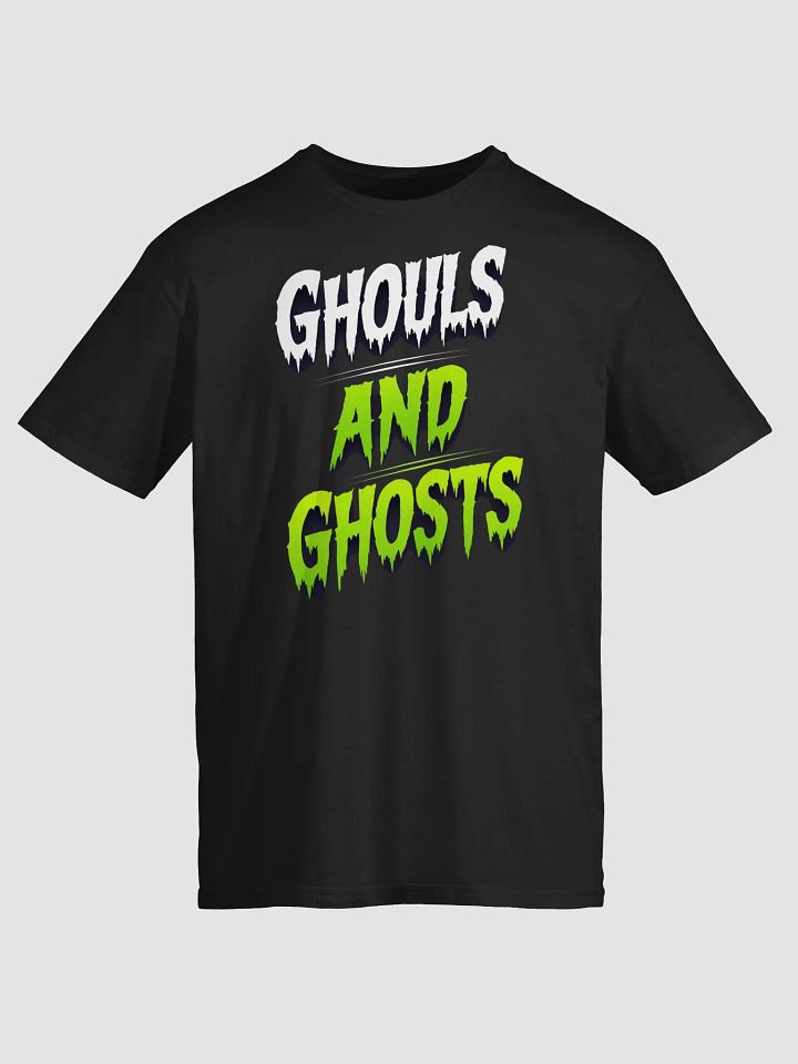 Ghouls and Ghosts – Slanted Neon Horror Typography product image (1)