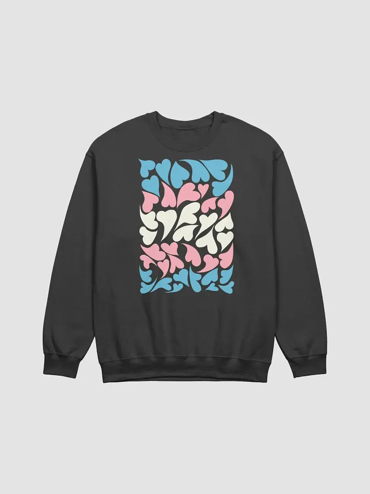 Nestled PRIDE Transgender Sweatshirt product image (1)