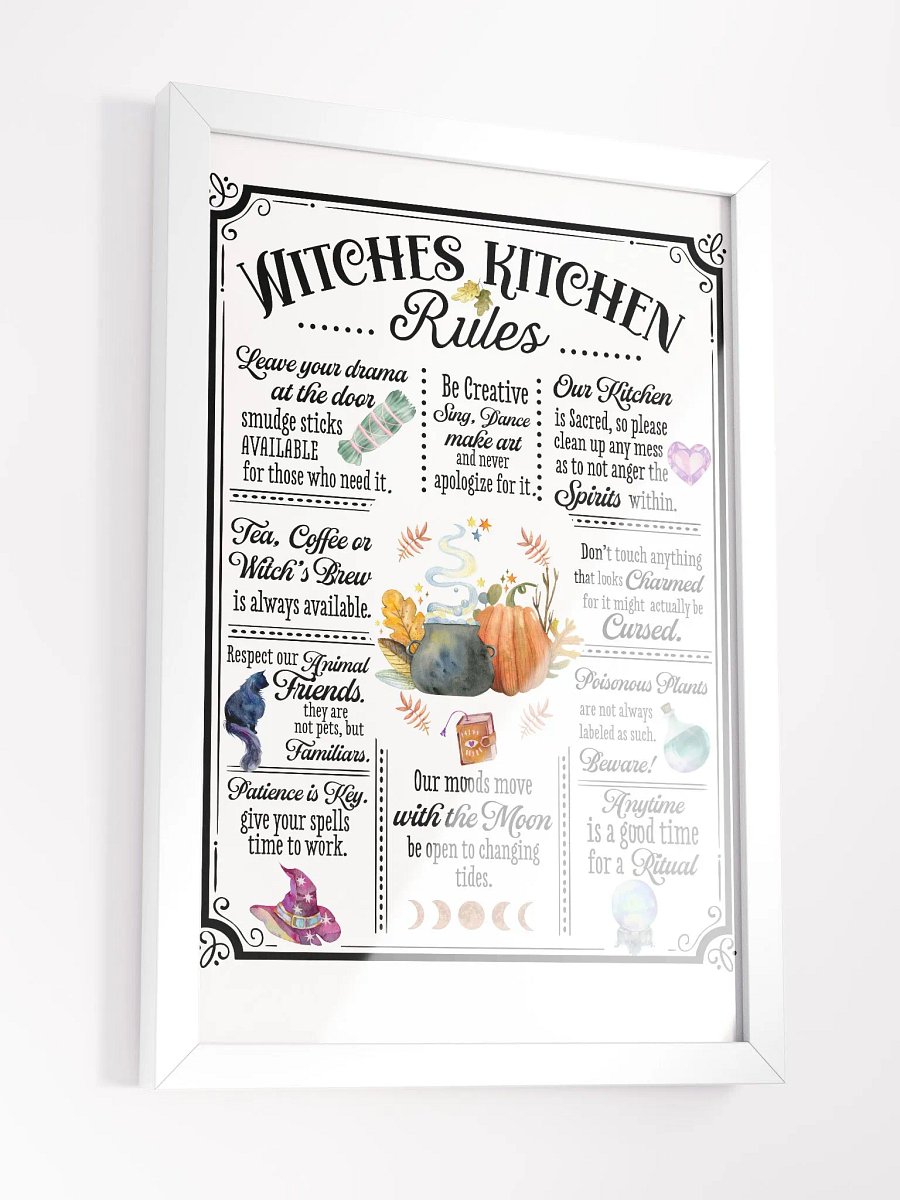 Witches Kitchen Rules - Witchy, Kitchen Witch, Magic Kitchen Gift product image (5)