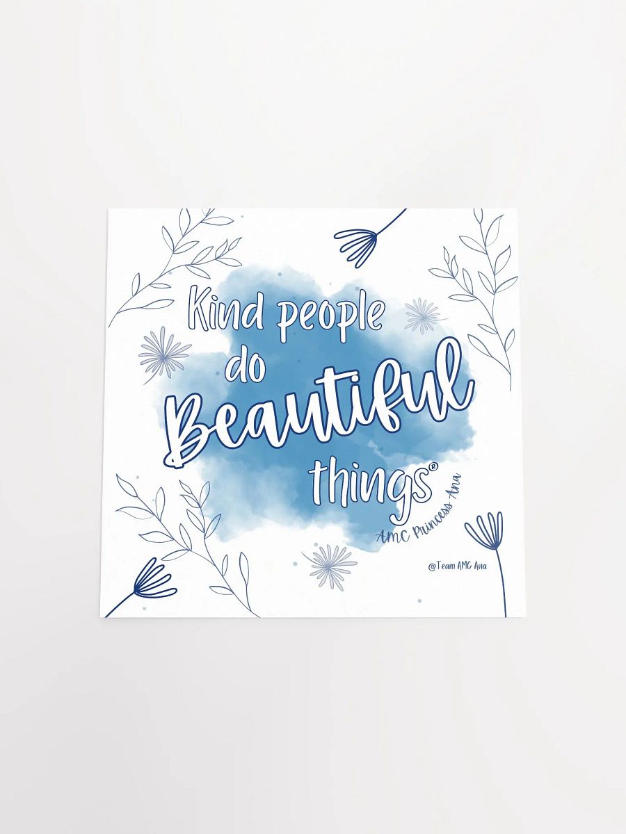 KPDBT - White/Blue Poster product image (11)