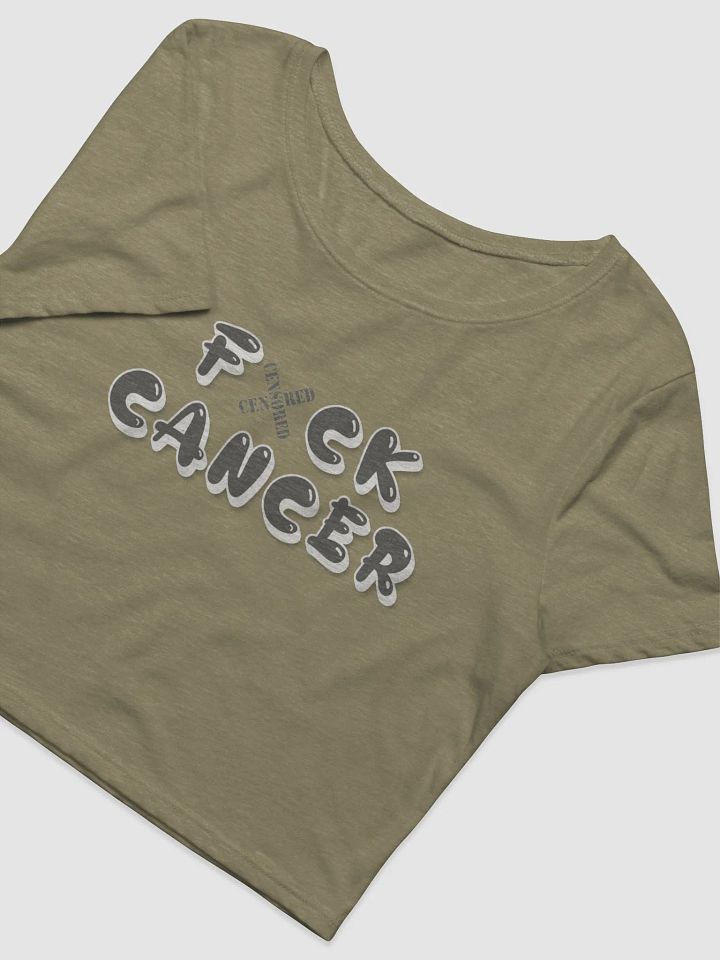 F*CK CANCER Women's Crop Tee product image (1)