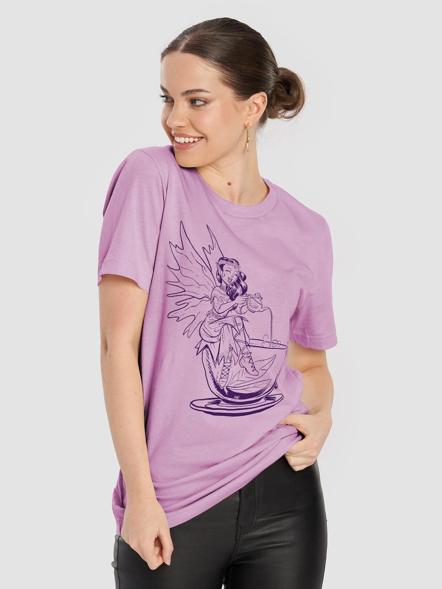 Elven Fairy Queen Line Print Tee product image (8)