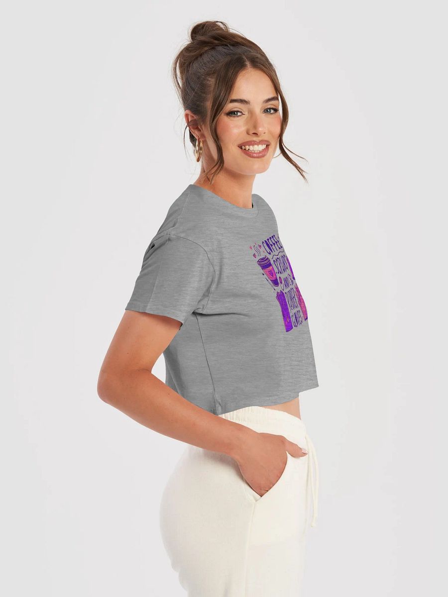 Coffee, Scrubs, and Rubber Gloves Crop Top product image (37)