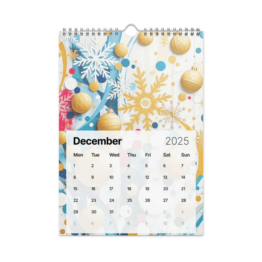 ART ABSTRACT WALL CALENDAR 2025 product image (4)