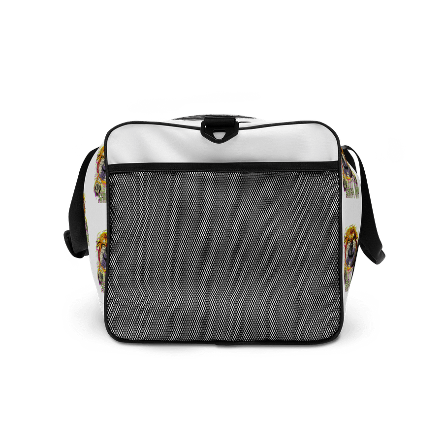 "HI" SHIBA INU All-Over Duffle Bag product image (7)