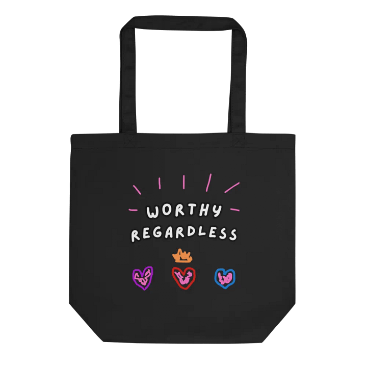 Worthy Regardless Tote Bag product image (2)