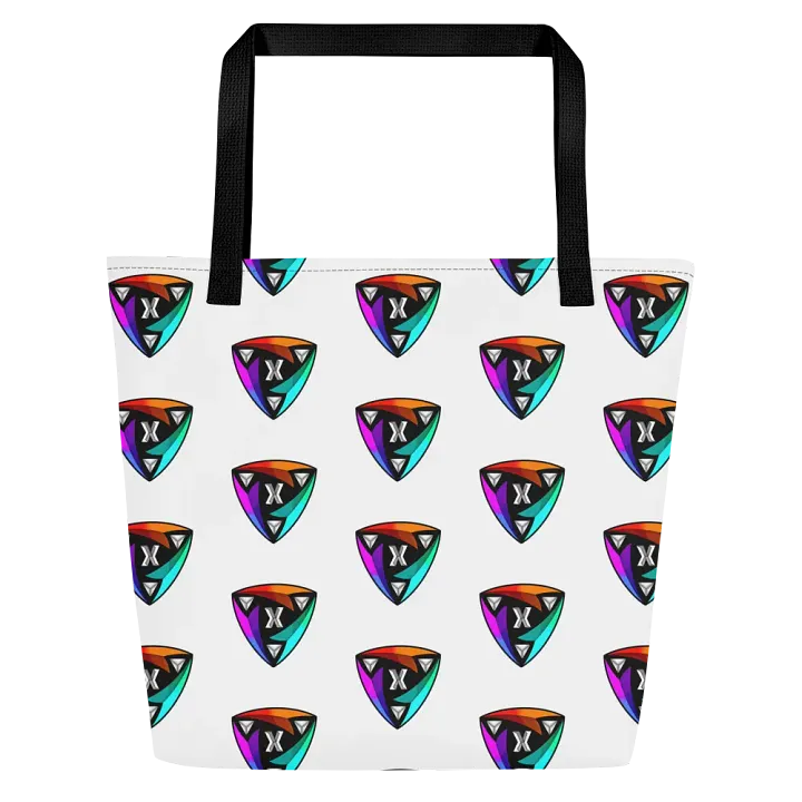 PriismX Patterned White Tote product image (2)