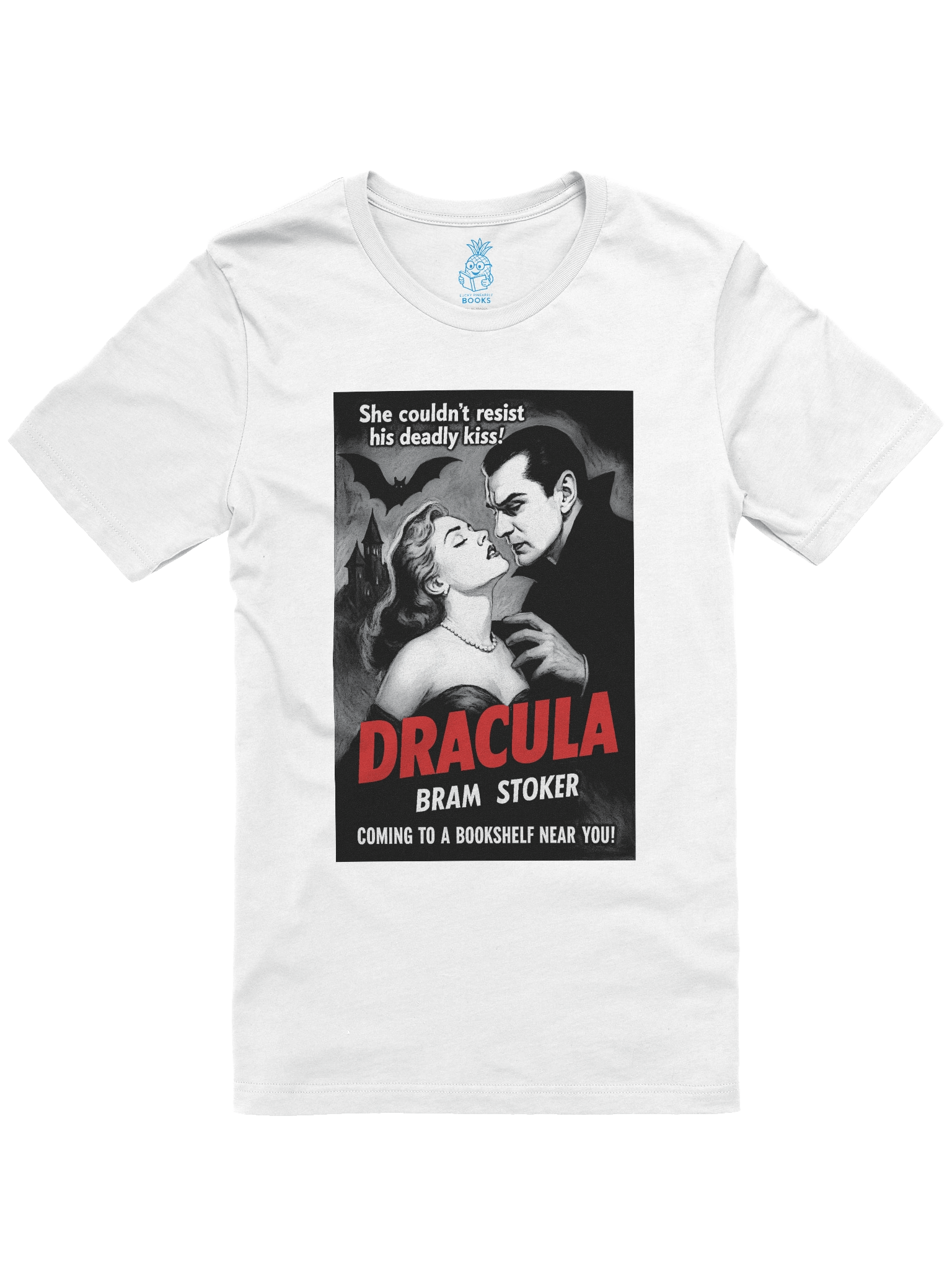 "Dracula" 1950's Faux Retro Film Poster Bram Stoker Unisex T-Shirt product image (121)