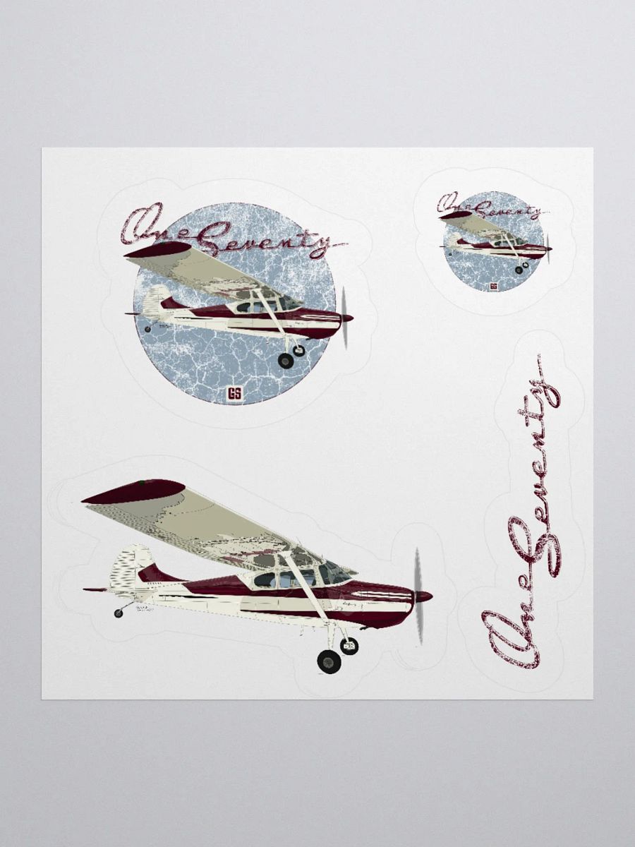 Cessn 170 Collectable Sticker Pack product image (1)