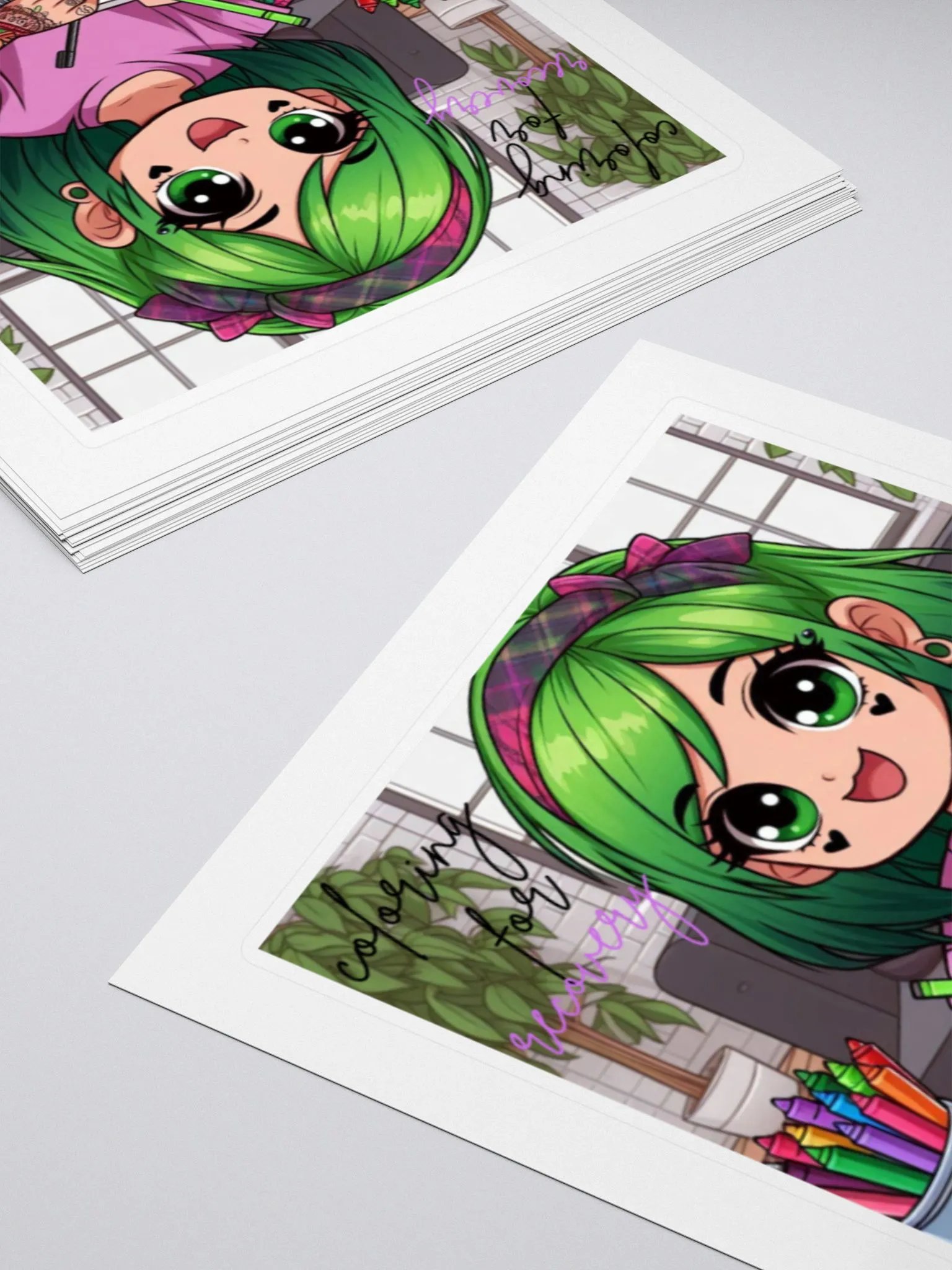 coloring for recovery sticker product image (15)
