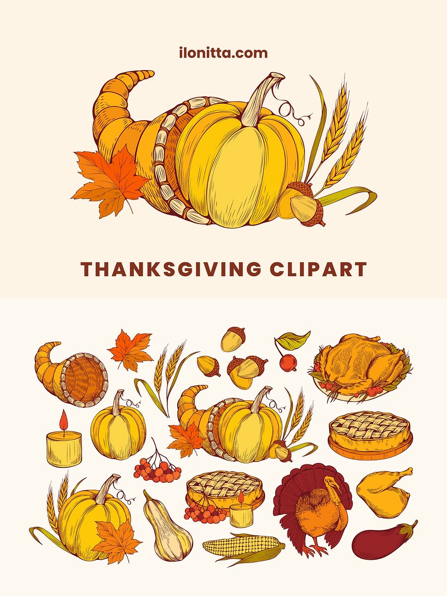 Thanksgiving Harvest SVG Bundle product image (4)