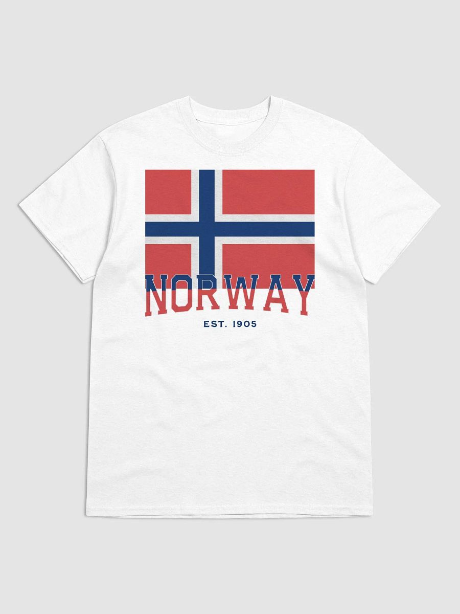 Norwegian Pride: EST. 1905 Flag T-Shirt product image (1)