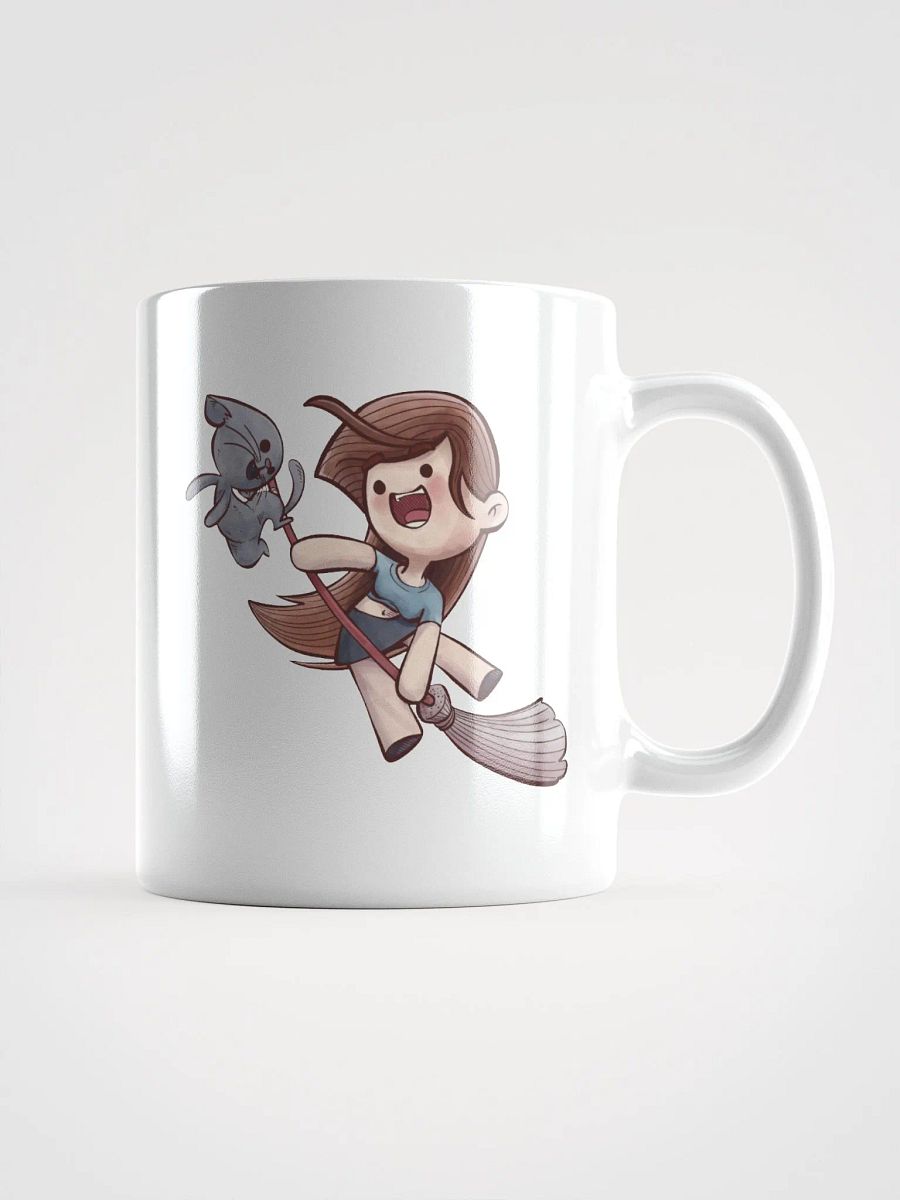 She & Her Pet | White Glossy Mug product image (2)