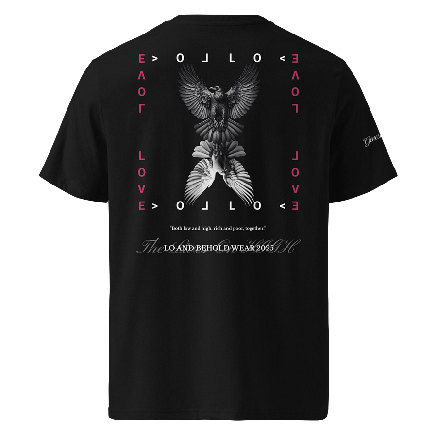 The Lord On HIGH | NEW CHAPTER | UNISEX TEE | Pink product image (5)