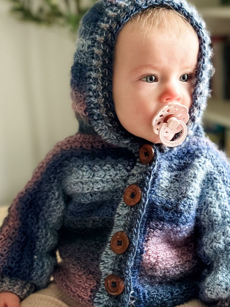 Rainbow Hugs Hoodie Crochet Pattern product image (5)
