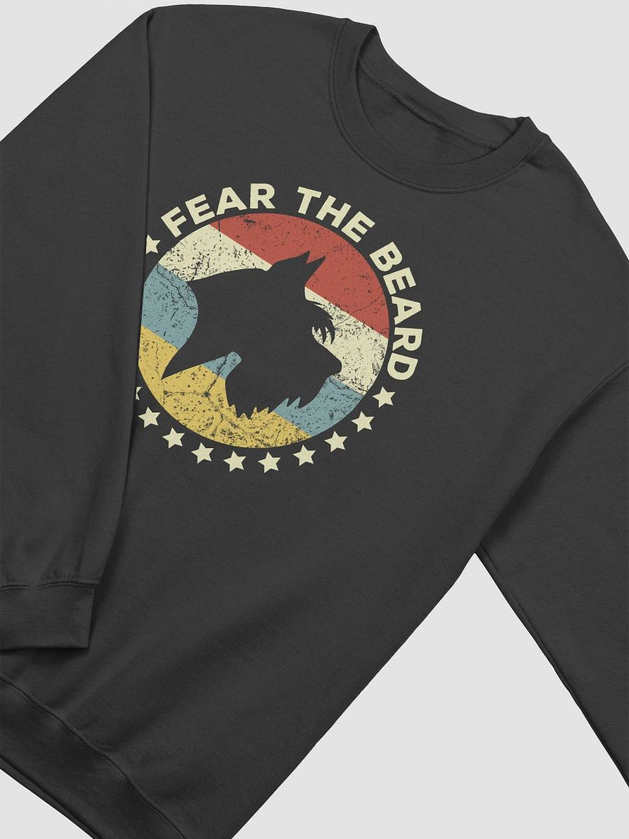 Fear the Beard Schnauzer Sweatshirt | Funny Sweatshirt for Schnauzer Paw-rents product image (4)