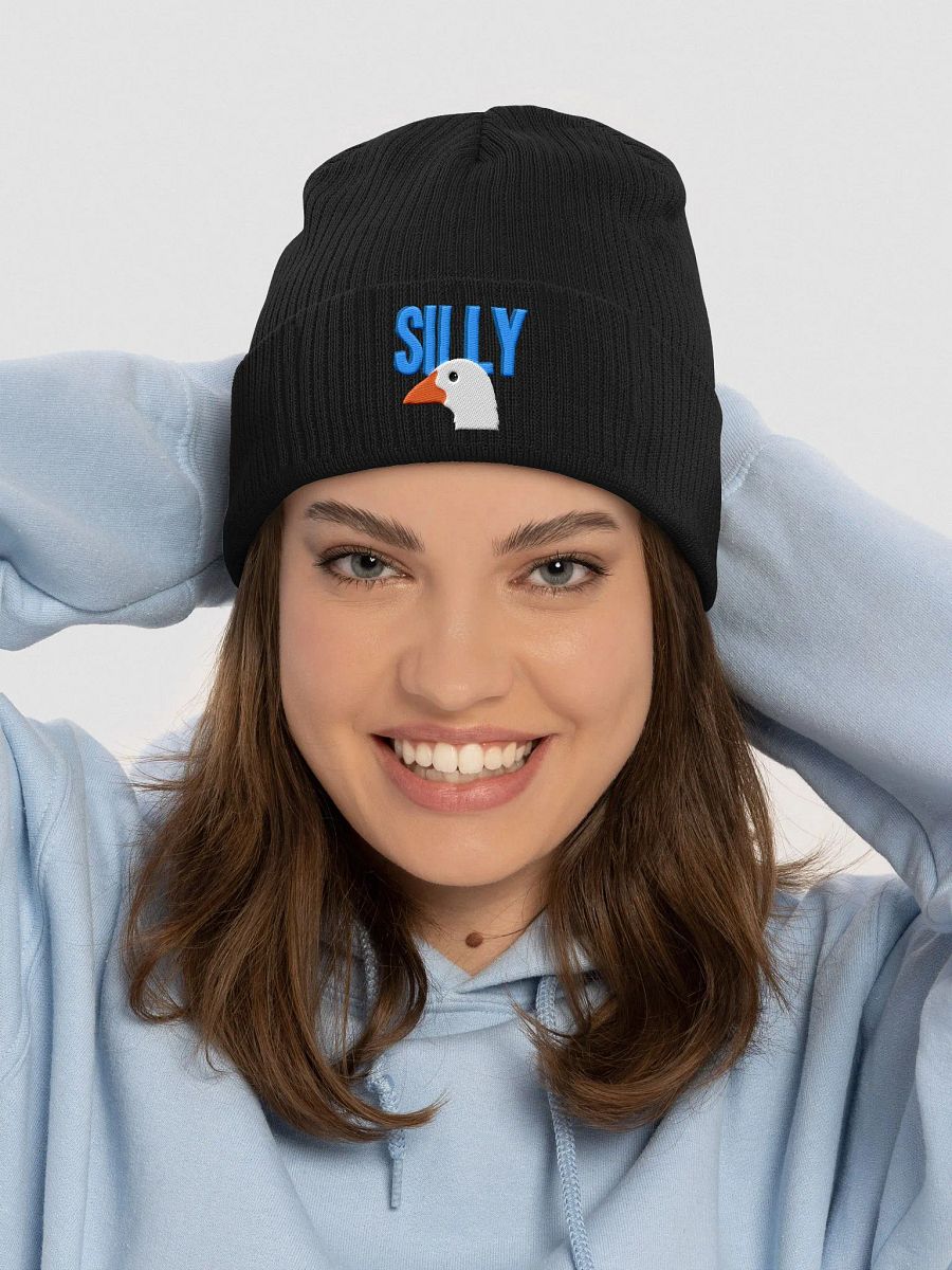 Silly Goose Organic Ribbed Beanie product image (2)