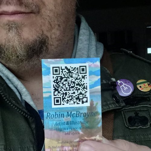 (Forgive the need to shave) 

The first batch of my new business cards have arrived ... 

Excite! 

More designs to come

#ar...