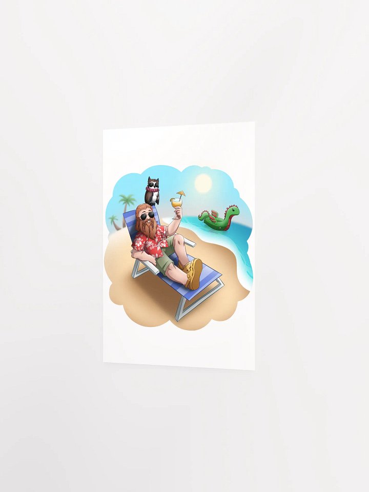 Hammer Down, Shades On – Summer Poster Print product image (5)