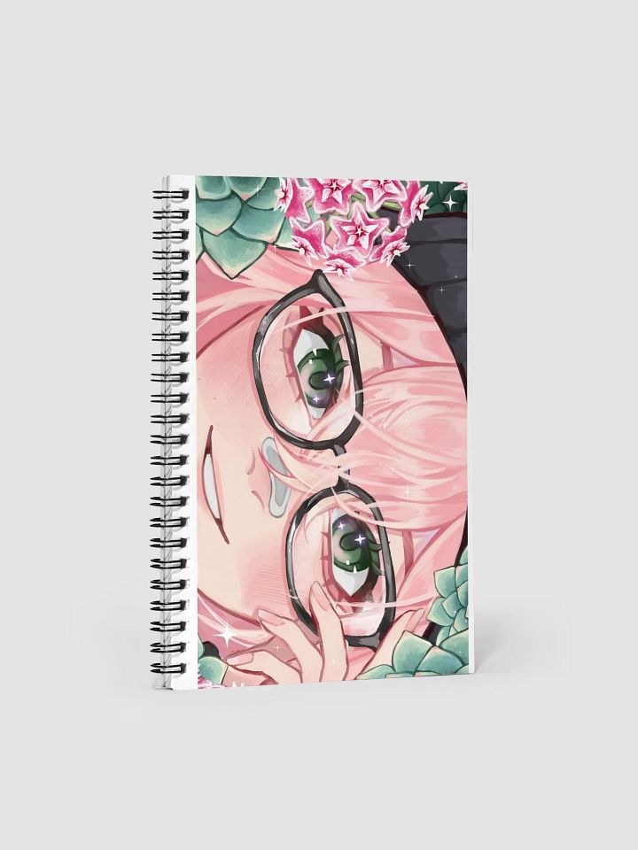 Mia Floral Spiral Notebook product image (1)