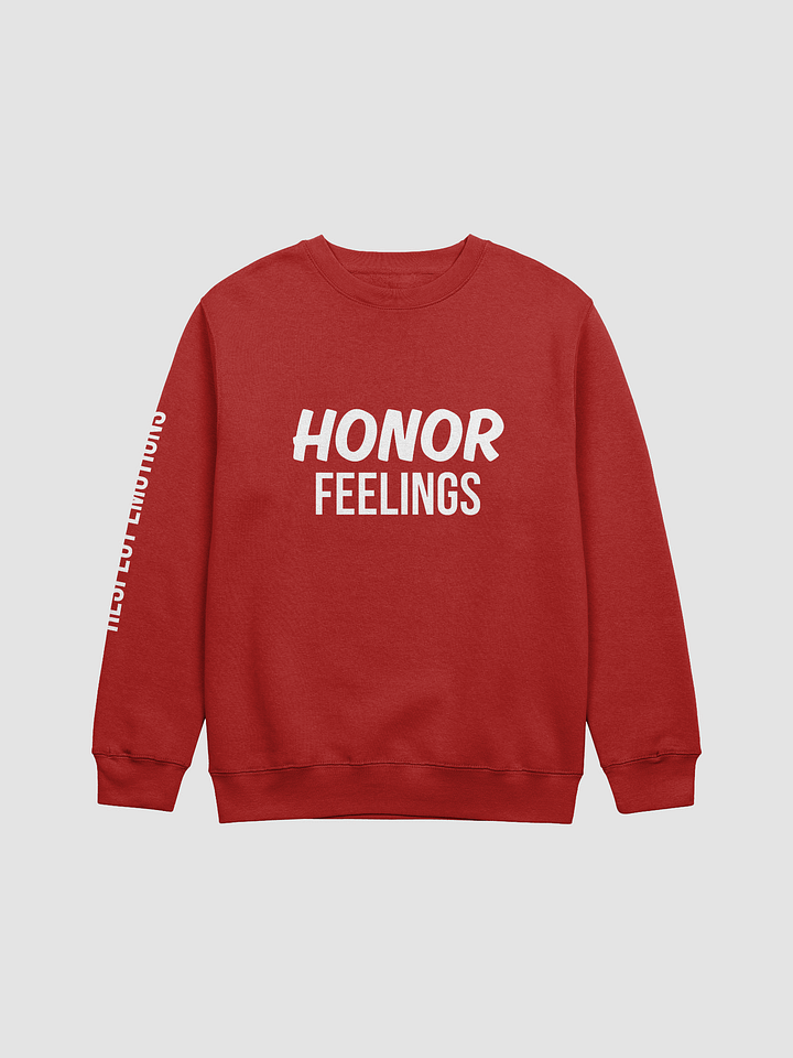 Honor Feelings, Respect Emotions - Premium Crewneck Sweatshirt product image (13)