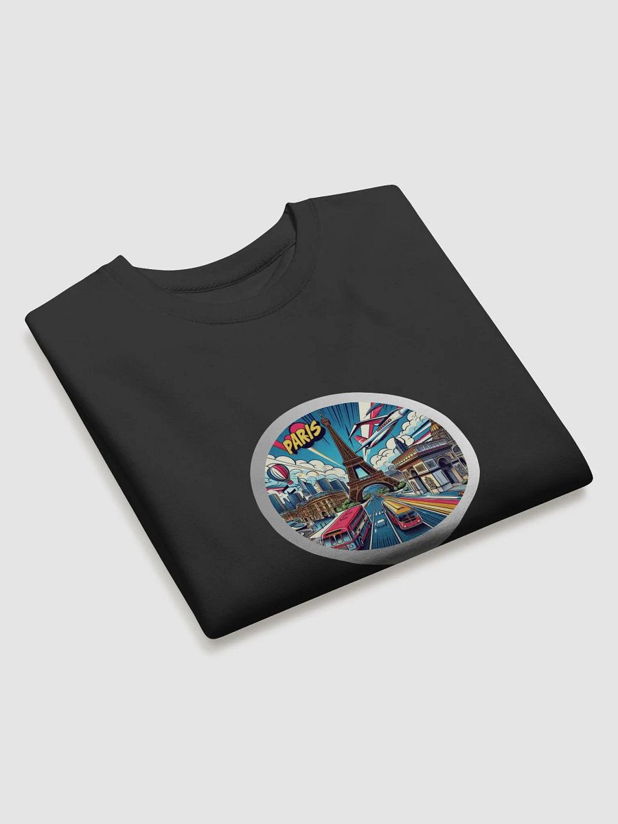 Parisian Adventure Premium Sweatshirt | AI Design Paris city France product image (3)