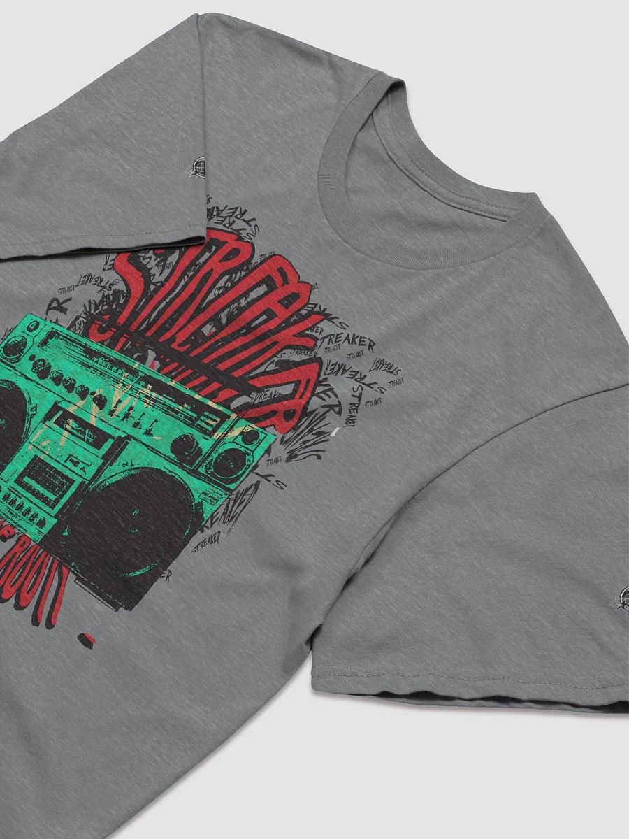 Streakers - Eighties Boom Box - GREEN | Lightweight Fashion T-Shirt product image (4)