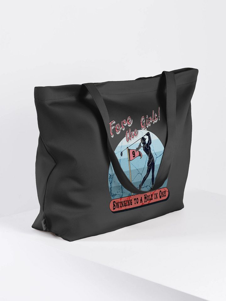 Fore The Girls Swinging To A Hole In One Golfing Swing into Style with Eco-Conscious Tote product image (4)