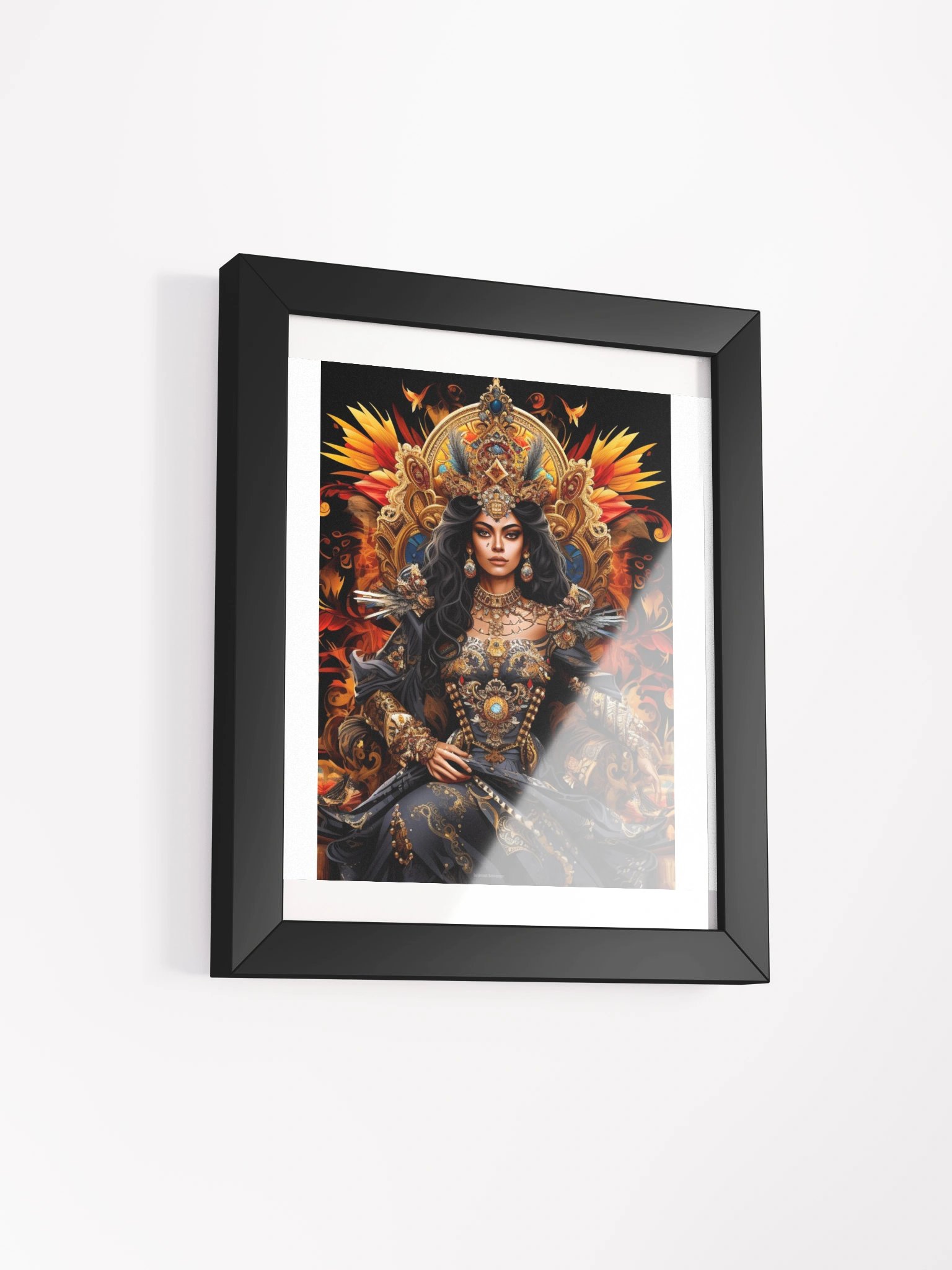 Wall Art Mexican Queen Framed High-Quality Matte Poster (in) product image (2)