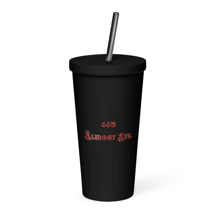 Almost Evil Black Tumbler product image (1)