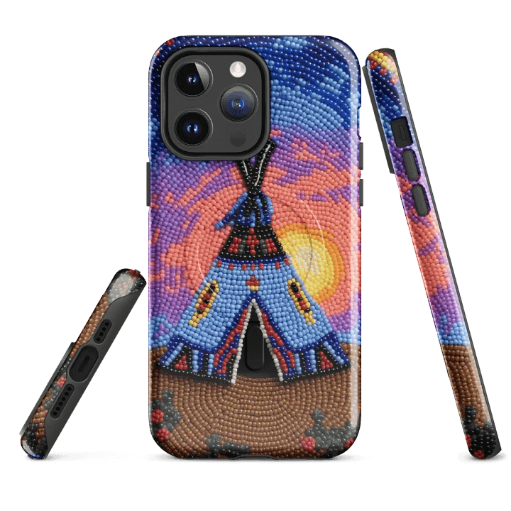Sunrise Teepee Beaded iPhone® Case product image (4)