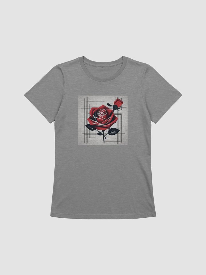 Geometric Rose Relaxed-fit Tee product image (2)