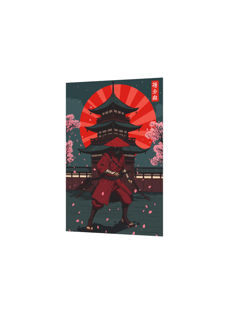 Shadow of the Cherry Blossom Temple Poster product image (4)