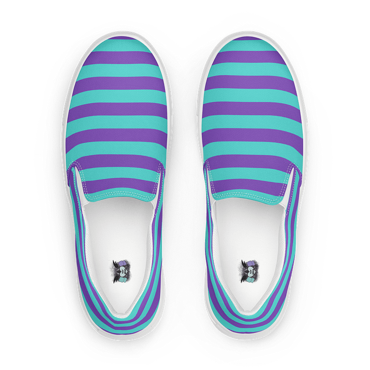 Striped Men's Slip-On Shoes product image (1)