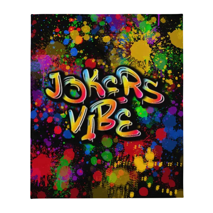 JokersVibe Graffiti Style Blanket product image (1)