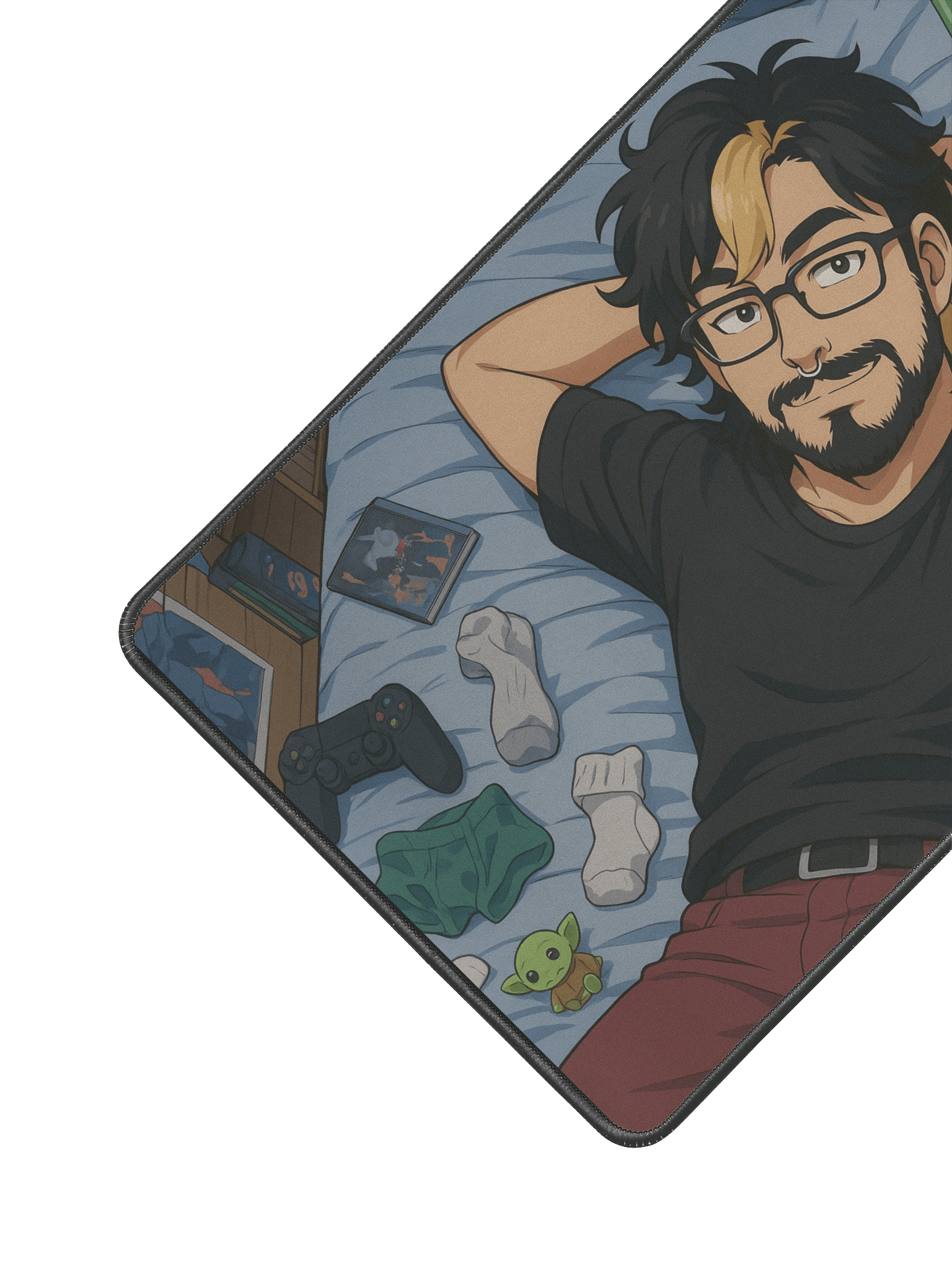 Anime Nerd Desk Mat product image (2)