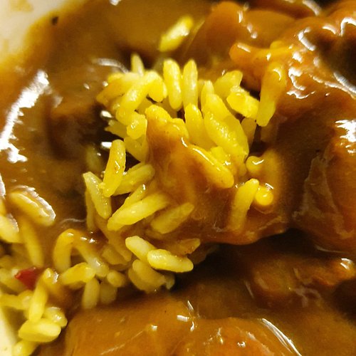 Mmmm indiscriminate meat product! #beefcurry #nofilter #uglyfood
