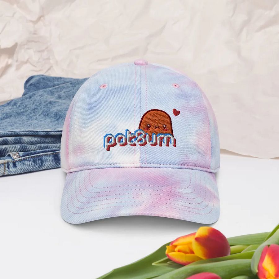 POT8UM tie-dye dad hat product image (25)