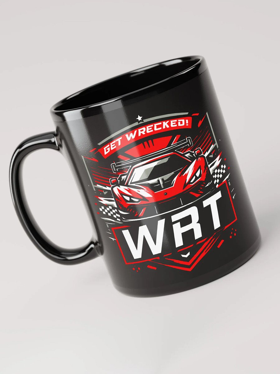 Wreck 'Em Race Team Red Car Mug product image (5)