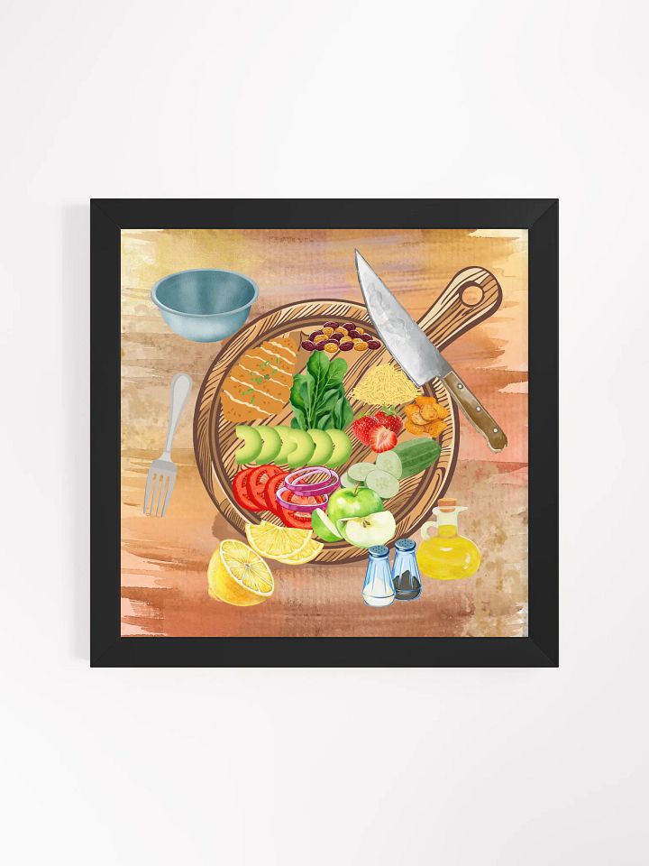 Salad Fixings Framed Poster product image (3)