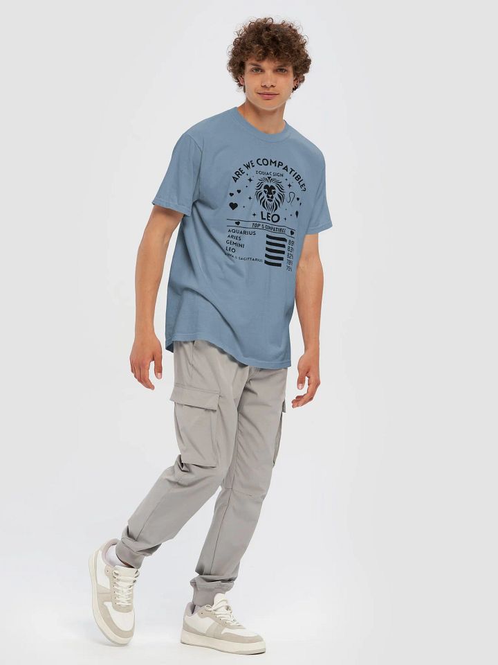 Leo Zodiac Sign Romantic Compatibility T-Shirt - Light Comfort Colors 1717 product image (45)