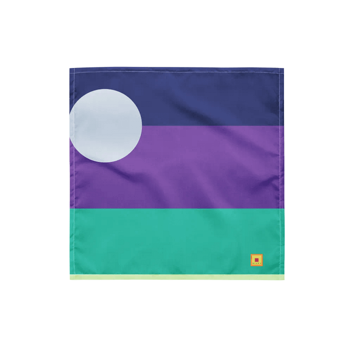 Calm Night Pattern Bandana product image (1)