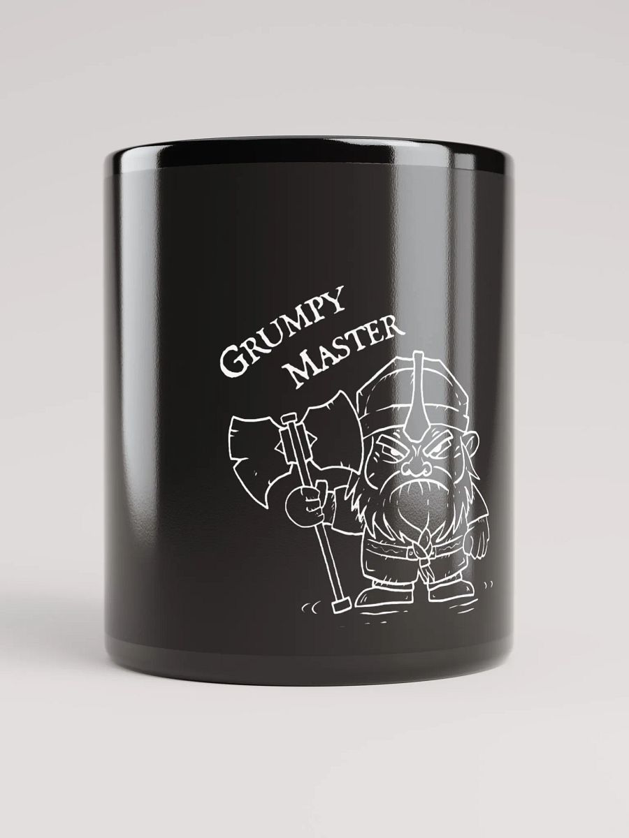 Grumpy Master Mug in Black product image (1)